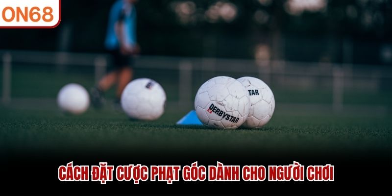 Cách đặt cược phạt góc dành cho người chơi