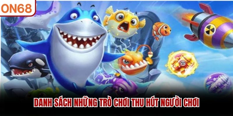 Danh sách những trò chơi