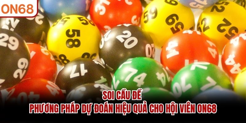 soi cầu đề